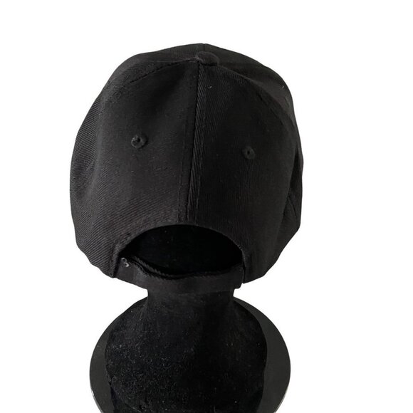 Kiss My Bass Fishing Hat Cap with Adjustable Back Black NEW - Picture 4 of 9